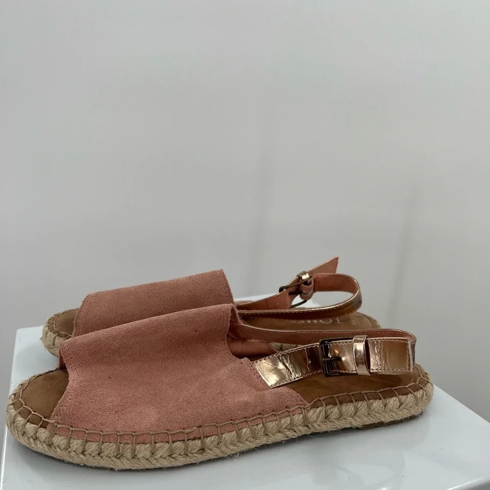 Toms Clara Espadrille Sandal Ladies Size 6.5